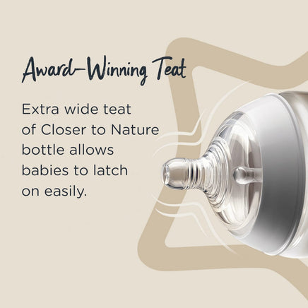  Tommee Tippee Closer to Nature Baby Bottle 150ml 2pck 