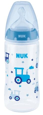 NUK First Choice + Bottle Silicone Teat 0-6M 300ml