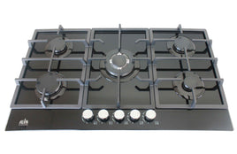 Alva™ - 5-Burner Gas Hob Glass Top
