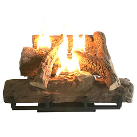 Alva™ - Log Fireplace Gas Heater 520mm