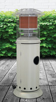 Alva™ -  Short Stand Gas Patio Heater - White