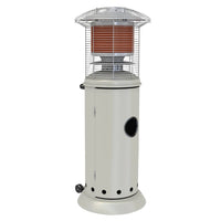 Alva™ -  Short Stand Gas Patio Heater - White