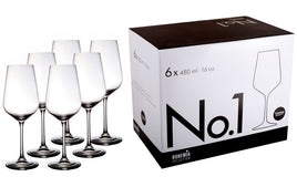 Bohemia Cristal Glassware - No.1 Wine Glass 480ml(6)