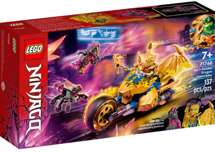  LEGO® NINJAGO® Jay’s Golden Dragon Motorbike 71768 