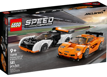  LEGO® Speed Champions McLaren Solus GT and McLaren F1 LM 76918 