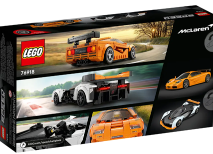  LEGO® Speed Champions McLaren Solus GT and McLaren F1 LM 76918 