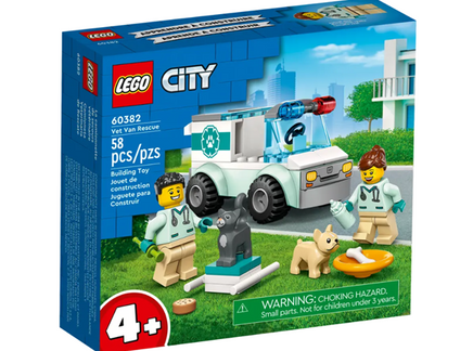  LEGO® City Vet Van Rescue 60382 