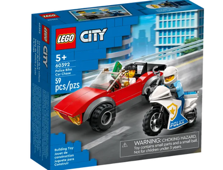  LEGO® City Police Bike Car Chase 60392 