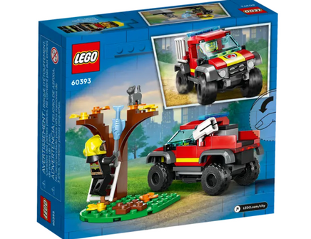  LEGO® City 4x4 Fire Truck Rescue 60393 