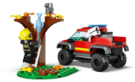  LEGO® City 4x4 Fire Truck Rescue 60393 