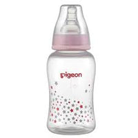 Pigeon Flexible Streamline Slim-Neck Bottle Pink 150ml