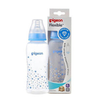 Pigeon Flexible Streamline Bottle 250ml Blue Star