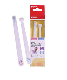 Pigeon Infant Toothbrush Set