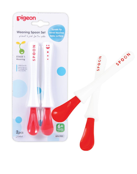 Pigeon Weaning Spoon Set 2pc