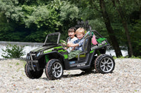Kids Electric Ride On Peg Perego Polaris Ranger RZR Greenshadow 24V 6XL