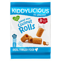 Kiddylicious Mini Coconut Rolls 12M +