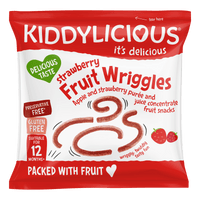Kiddylicious Fruit Wriggles 12M +