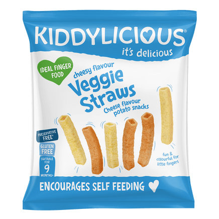  Kiddylicious Veggie Straws Cheese 9M + 