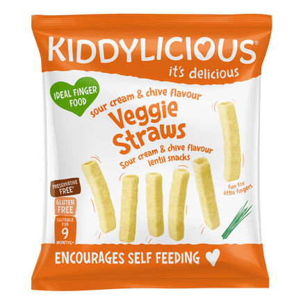  Kiddylicious Veggie Straws Sour Cream and Chives 9M + 