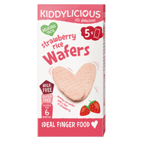 Kiddylicious Rice Wafers 6M +