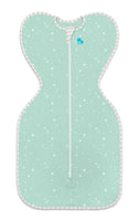 Love to Dream Swaddle Up Lite Mint Green Stars - Stage 1 0.2TOG