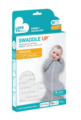 Love to Dream Swaddle Up Original Dreamer White - Stage 1 1TOG 1-3M
