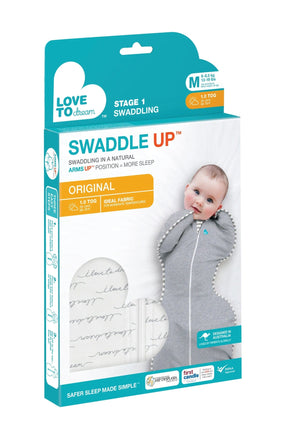  Love to Dream Swaddle Up Original Dreamer White - Stage 1 1TOG 1-3M 