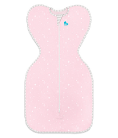 Love to Dream Swaddle Up Lite Pink Stars - Stage 1 0.2TOG 3-6M