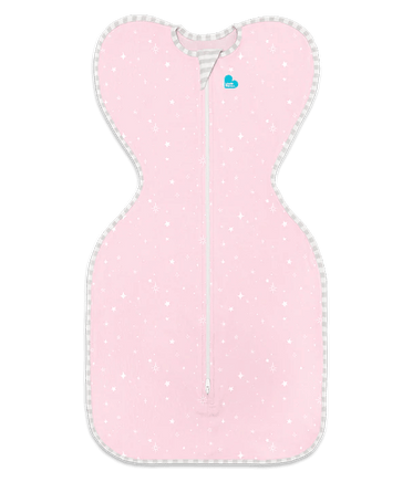  Love to Dream Swaddle Up Lite Pink Stars - Stage 1 0.2TOG 3-6M 