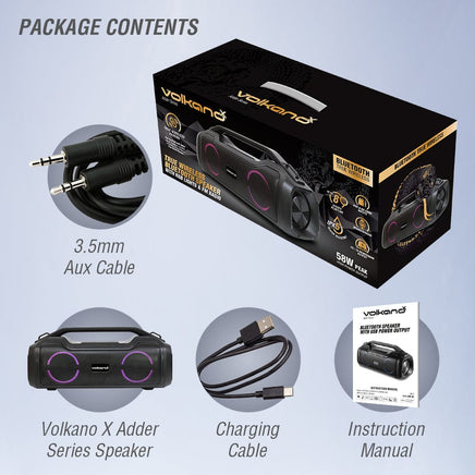  VolkanoX Adder Series Bluetooth Speaker 
