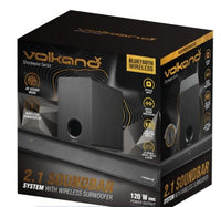 VolkanoX Shockwave Series 2.1 Soundbar - 120W