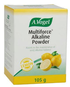A.Vogel Multiforce Alkaline Powder Lemon 105g Helderberg Medical