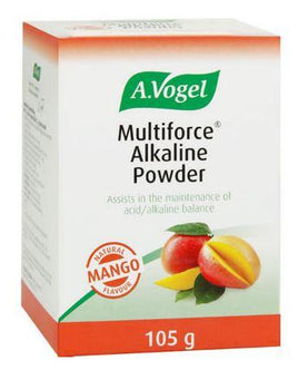 A.Vogel Multiforce Alkaline Powder Mango 105g Helderberg Medical