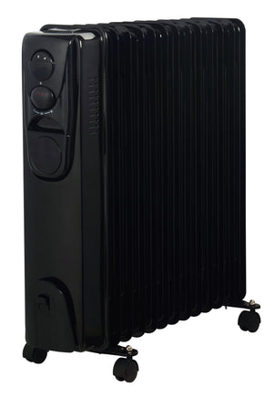 Alva™ - 13 Fins 2500W Oil Filled Black Heater 