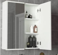 Armoire Kayla Bathroom Mirror Cabinet White