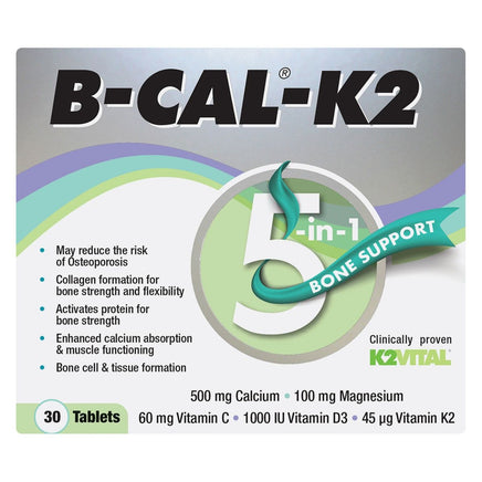 B-Cal K2 Tabs 30's HM