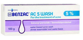 Benzac AC5 Wash 100g Helderberg Medical