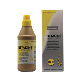 Betadine Atiseptic Solution 250ml Helderberg Medical