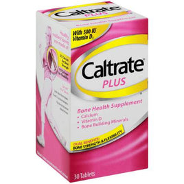Caltrate Plus Calcium Supplement 30 Tab's HM