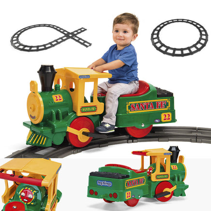  Kids Electric Ride On Peg Perego Santa Fe Train 