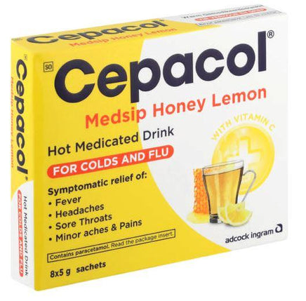 Cepacol MedSip Honey & Lemon 8 Sachets HM