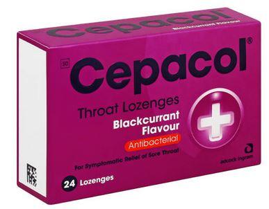 Cepacol Throat Lozenges Blackcurrent 24 Helderberg Medical