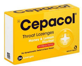 Cepacol Throat Lozenges Honey/Lemon 24 Helderberg Medical
