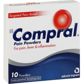 Compral Pain Powders 10 HM