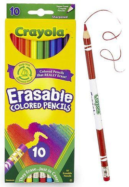 Crayola – 10 Erasable Pencils