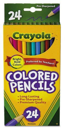  Crayola – 24 Coloured Pencils 