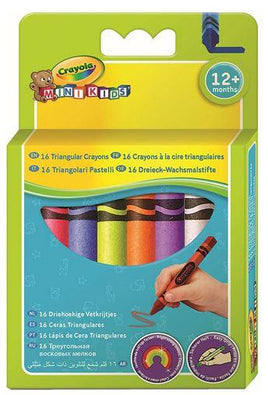 Crayola Beginnings – 16 Triangular Crayons