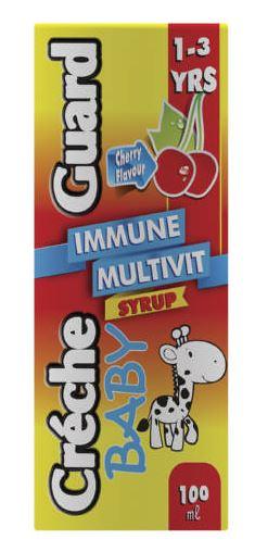 Creche Guard Baby Immune Multivit Syrup 100ml HM