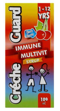 Creche Guard Immune Multivit Syrup 100ml HM