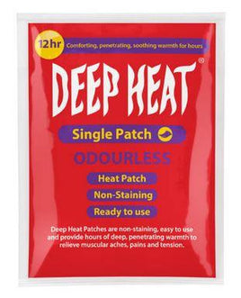 Deep Heat Odourless Patch Helderberg Medical